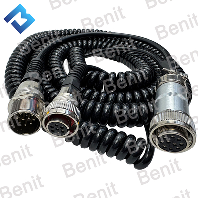 Modello macchina VOLVO BENIT Helix Cable con tre giunti per controller digitale Finitrice stradale VOE 80863376 Nome parte Sensore a ultrasuoni