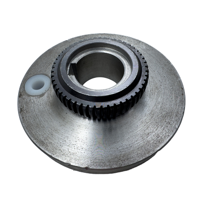 Acciaio Vibrating Rammer Flange per pavimentatore 54628516 Demag Ricambi
