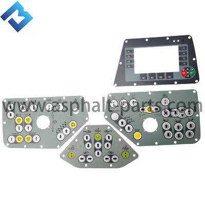 pellicola adesiva del pannello delle parti del pavimentatore di asfalto grigio 3 generazione con anello circolare