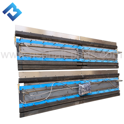 AB500-2TP2 di alta qualità piastra a viti di base per stufa di pavimentazione dell'asfalto 2051694 Materiale del kit piastra a viti NM400 Hardox400