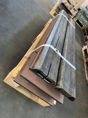 AB500-2TV Kit di servizio di piastre di vetro 2051692 Set di vetro di base per il sistema di vetro per pavimenti d'asfalto