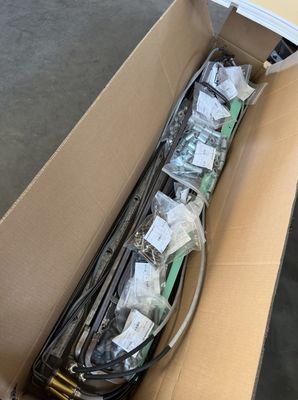 AB500-2TV Kit di servizio di piastre di vetro 2051692 Set di vetro di base per il sistema di vetro per pavimenti d'asfalto