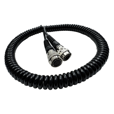 2028733 Cavo dati / Cavo a spirale 5 pin - 8 fori Sistema elettrico per pavimentieri di asfalto per la costruzione di strade