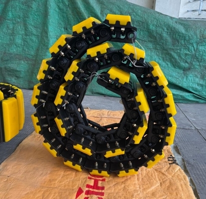 EPS PLUS Poly Track Chain Assembly 2063505 Pads di separazione delle tracce per la fresatrice stradale W195 W200