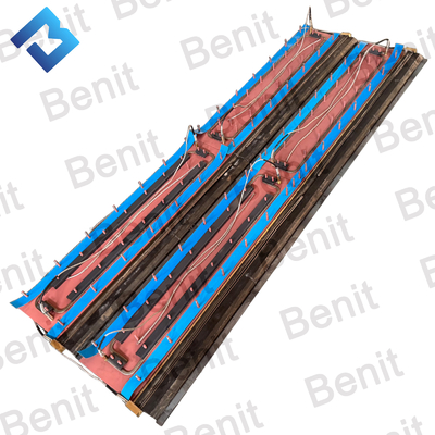 VDT-V88 riscaldamento elettrico doppio manovratore RM80634322 kit di piastra a viti RM80873870 piastra di ferro per asfalto paver parti di ricambio