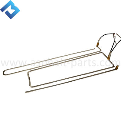 AB600-2  Asphalt Paver Screed Plate 2056568 2056569 Rod di riscaldamento