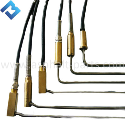 AB600-2  Asphalt Paver Screed Plate 2056568 2056569 Rod di riscaldamento