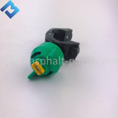 OEM ODM CC522 ugello di spruzzo di plastica di piccole dimensioni verde nero per rullo stradale