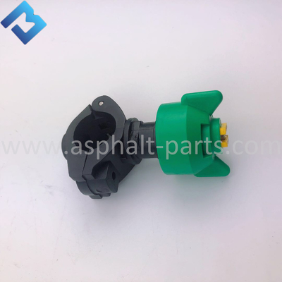 OEM ODM CC522 ugello di spruzzo di plastica di piccole dimensioni verde nero per rullo stradale