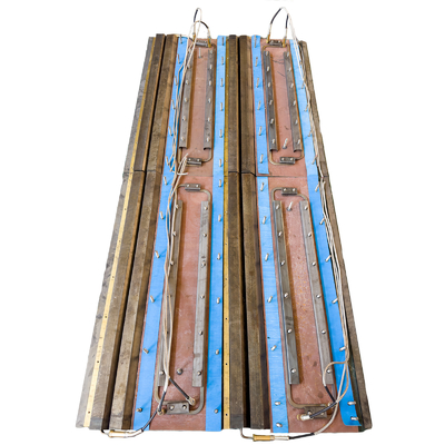 VDT-V88 Calore elettrico Kit di caldaia stufa Kit di piastre di caldaia Doppio rammer 2-rammer per pavimentatore di asfalto 80873870