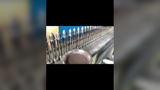 Spettacolo sulla produzione di punte di fresatura