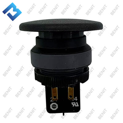 2112465 Tasto di interruttore a forma di fungo-24V per pezzi di ricambio per fresatrici W195/W200/W205