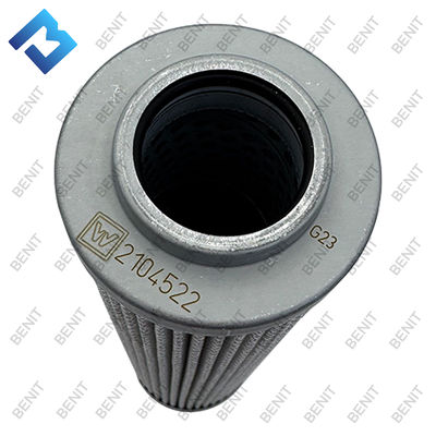 Elemento filtro idraulico di alta qualità Filtro 2104522 per fresatrice W2000 W210