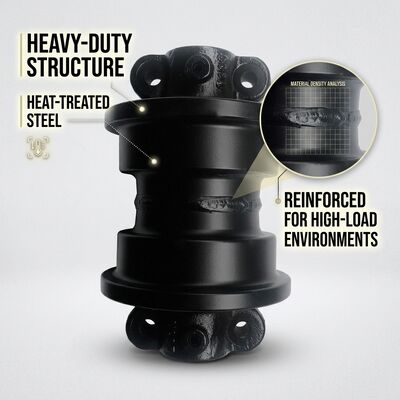 Asphalt Paver Spare Parts W1900 Milling Machine Undercarriage Track Roller Steel Wheel