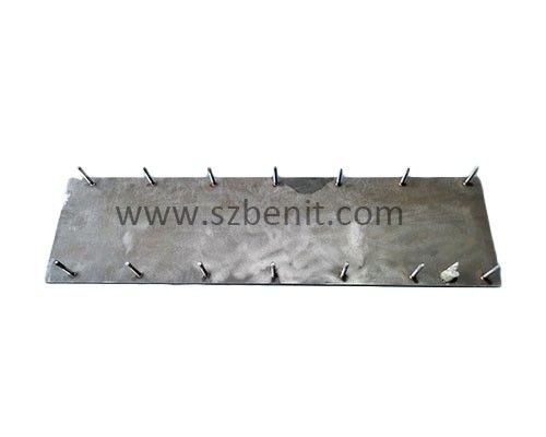 Accesori di ricambio per pavimenti di asfalto BF800C Piastra a vite NM400 Acciaio S600 Piastra a vite
